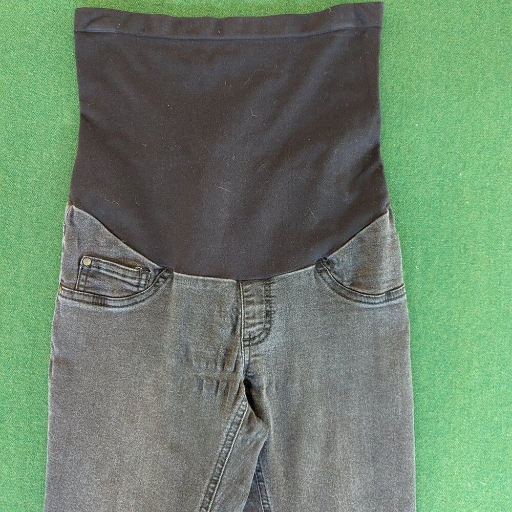 Indigo Blue Faded Black Skinny Jeans XS - Picture 2 of 8